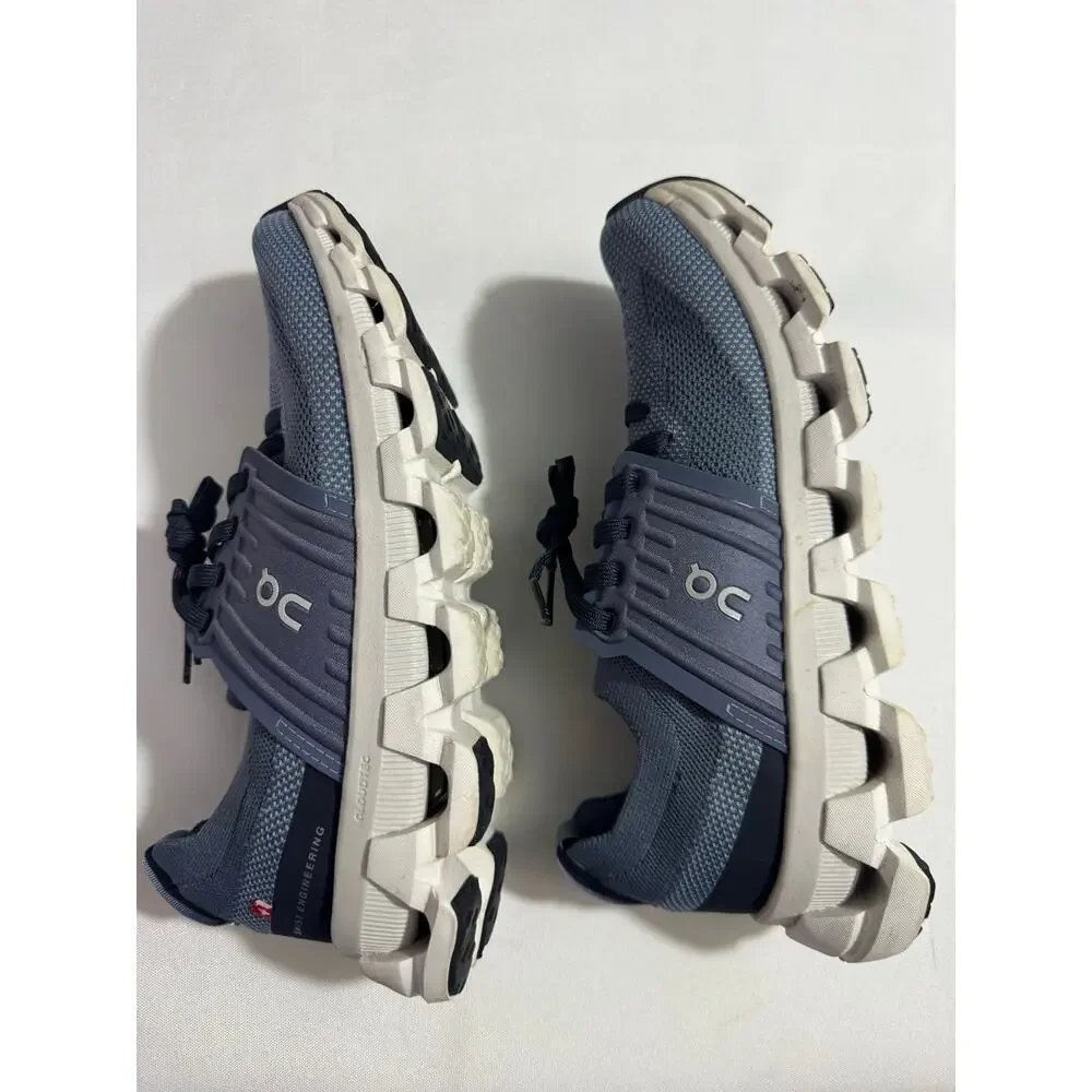 On Cloudswift 3 Women's 6.5 Blue White Athletic Running Walking Shoes Sneakers